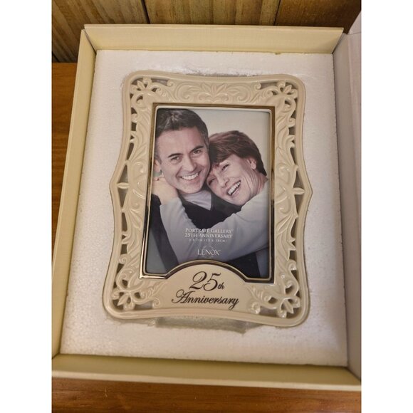 25TH ANNIVERSARY LENOX FRAME, New - Picture 4 of 5